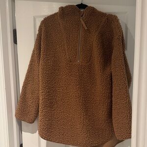 H&M Brown Sherpa Sweater